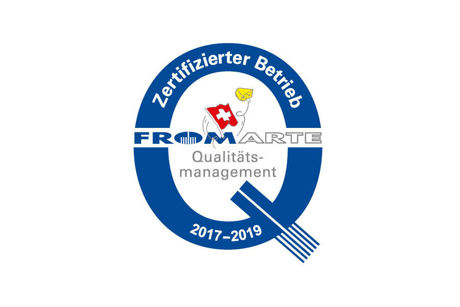 Bergkaeserei Langentannen Zertifizierung Fromarte